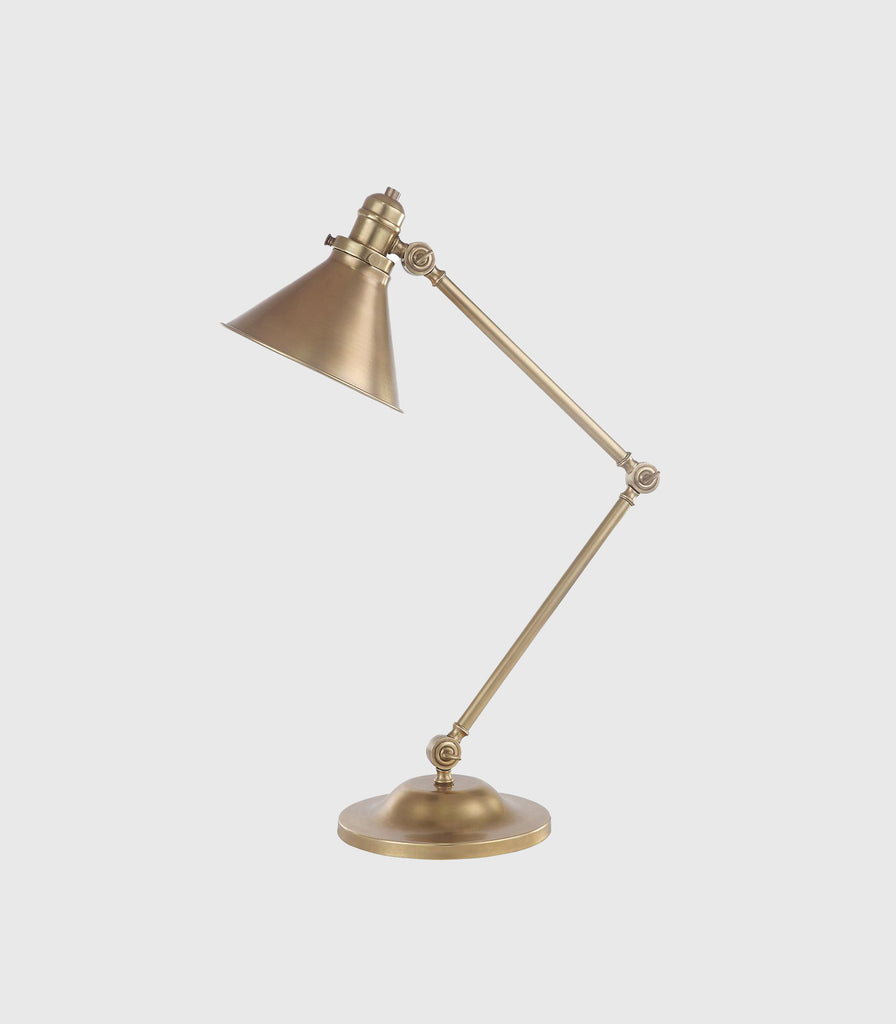 Elstead Provence Table Lamp in Aged Brass