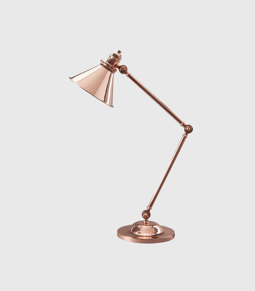 Elstead Provence Table Lamp in Polished Copper