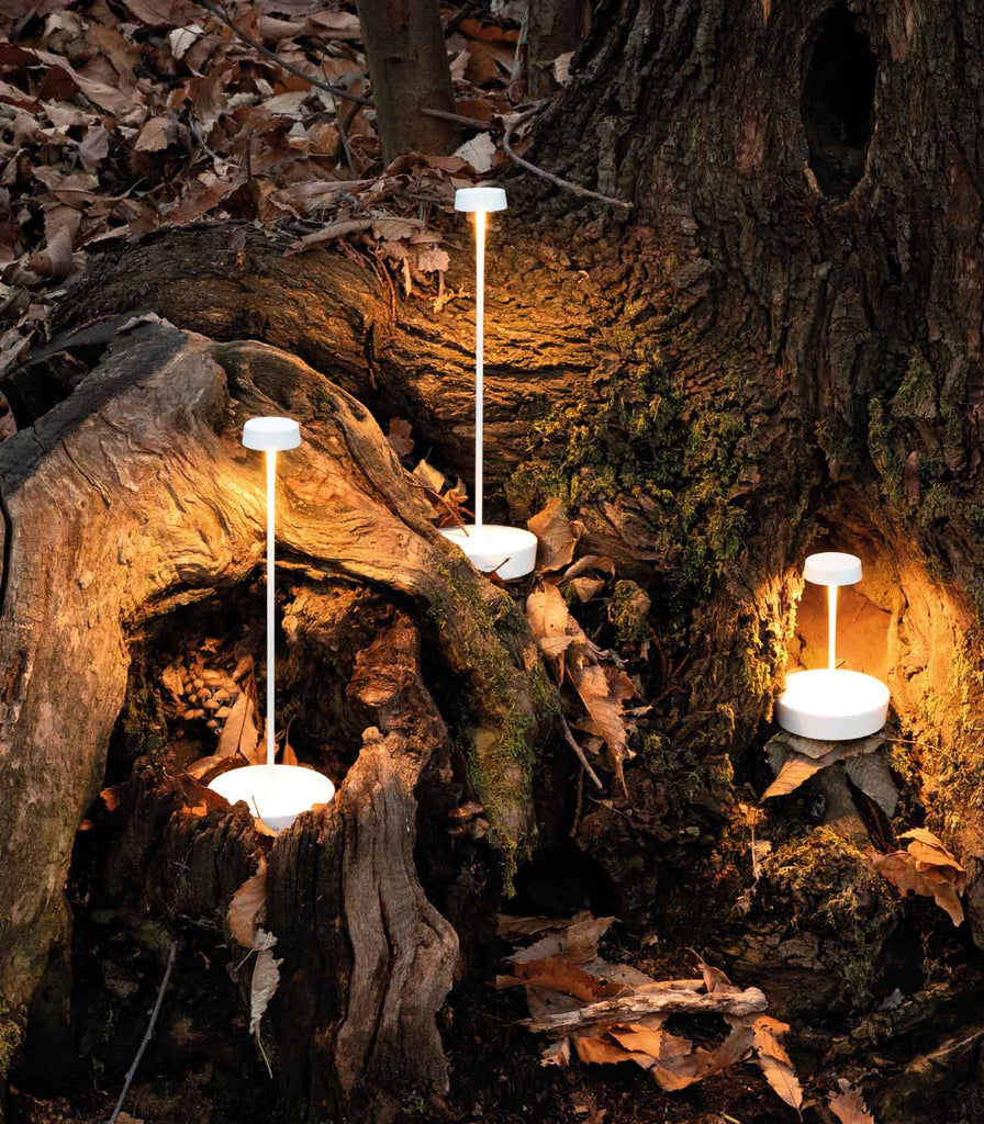 Ai Lati Swap Table Lamp featured within outdoor space
