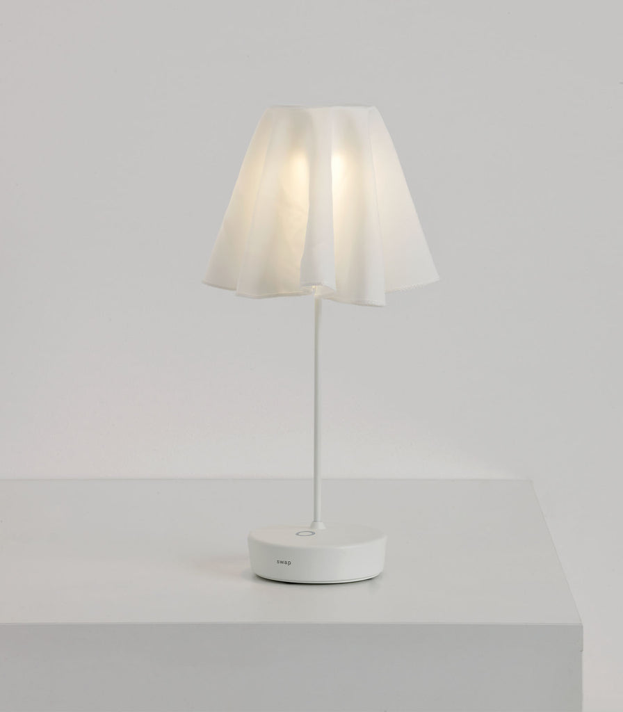 Ai Lati Swap Marilyn Table Lamp featured within interior space