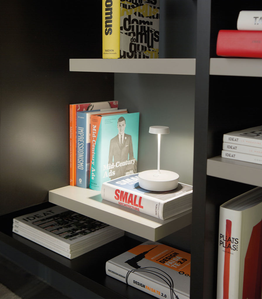 Ai Lati Swap Mini Table Lamp featured within interior space