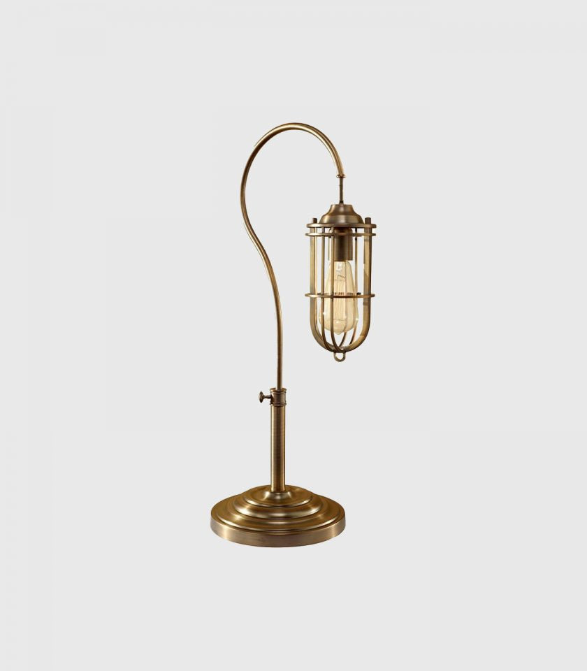 Elstead Urban Renewal Table Lamp in Dark Antique Brass