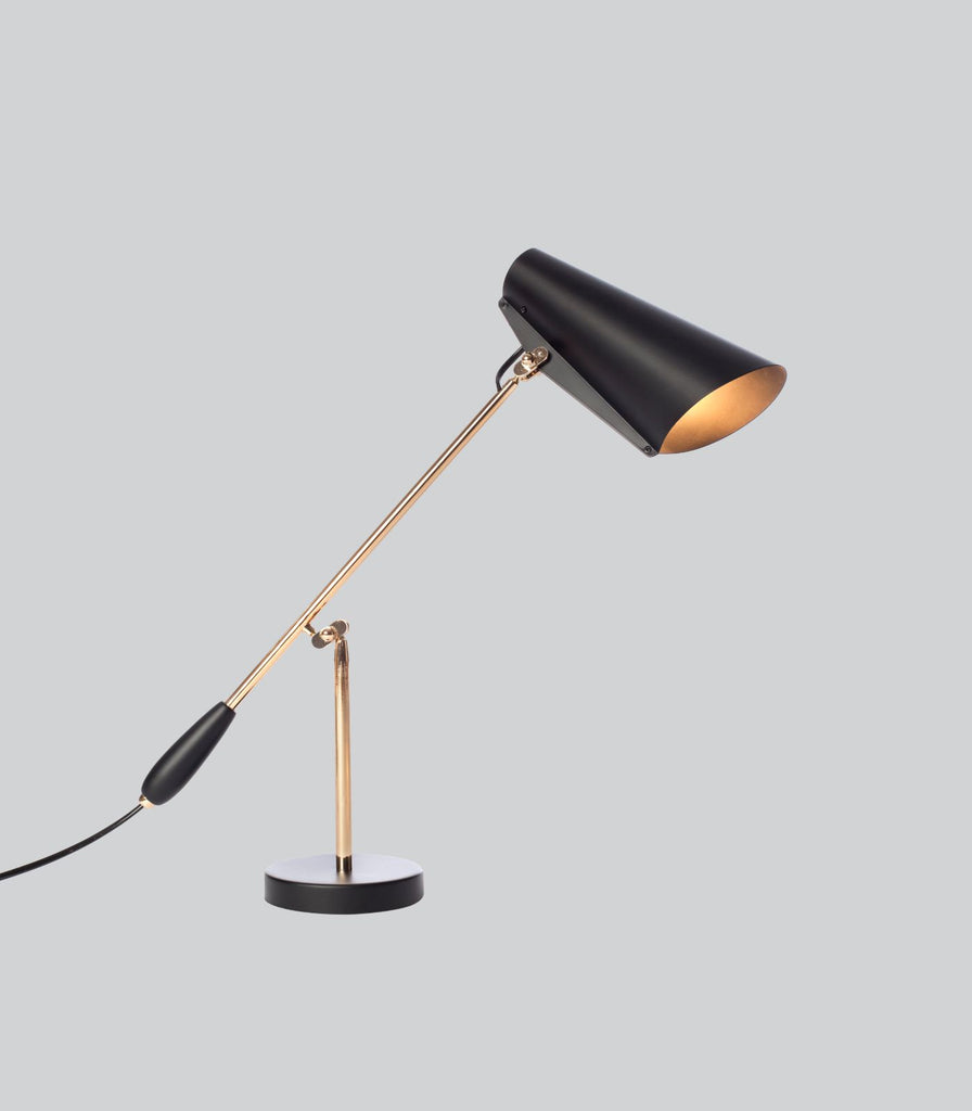 Northern Birdy Table Lamp in Black/Brass