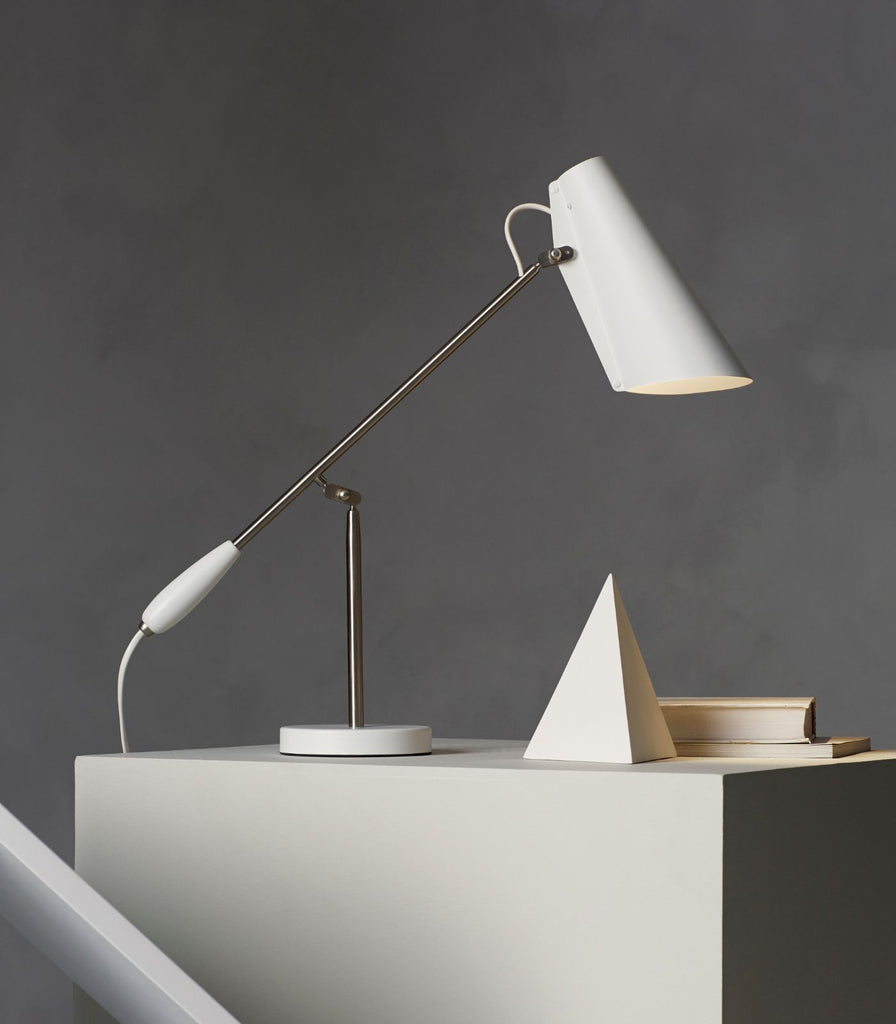 Northern Birdy Table Lamp featured within a interior space