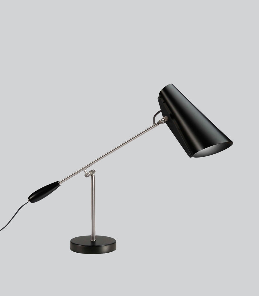 Northern Birdy Table Lamp in Black/Steel