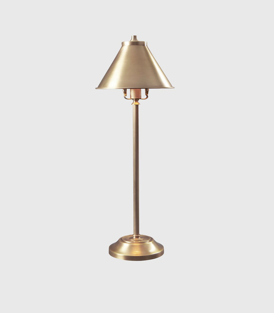 Elstead Provence Element Stick Table Lamp in Aged Brass