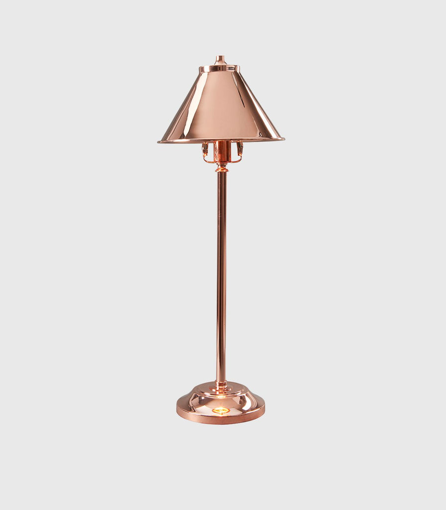 Elstead Provence Element Stick Table Lamp in Polished Copper