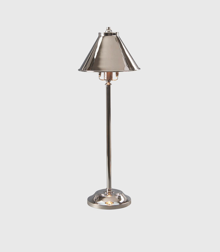 Elstead Provence Element Stick Table Lamp in Polished Nickel