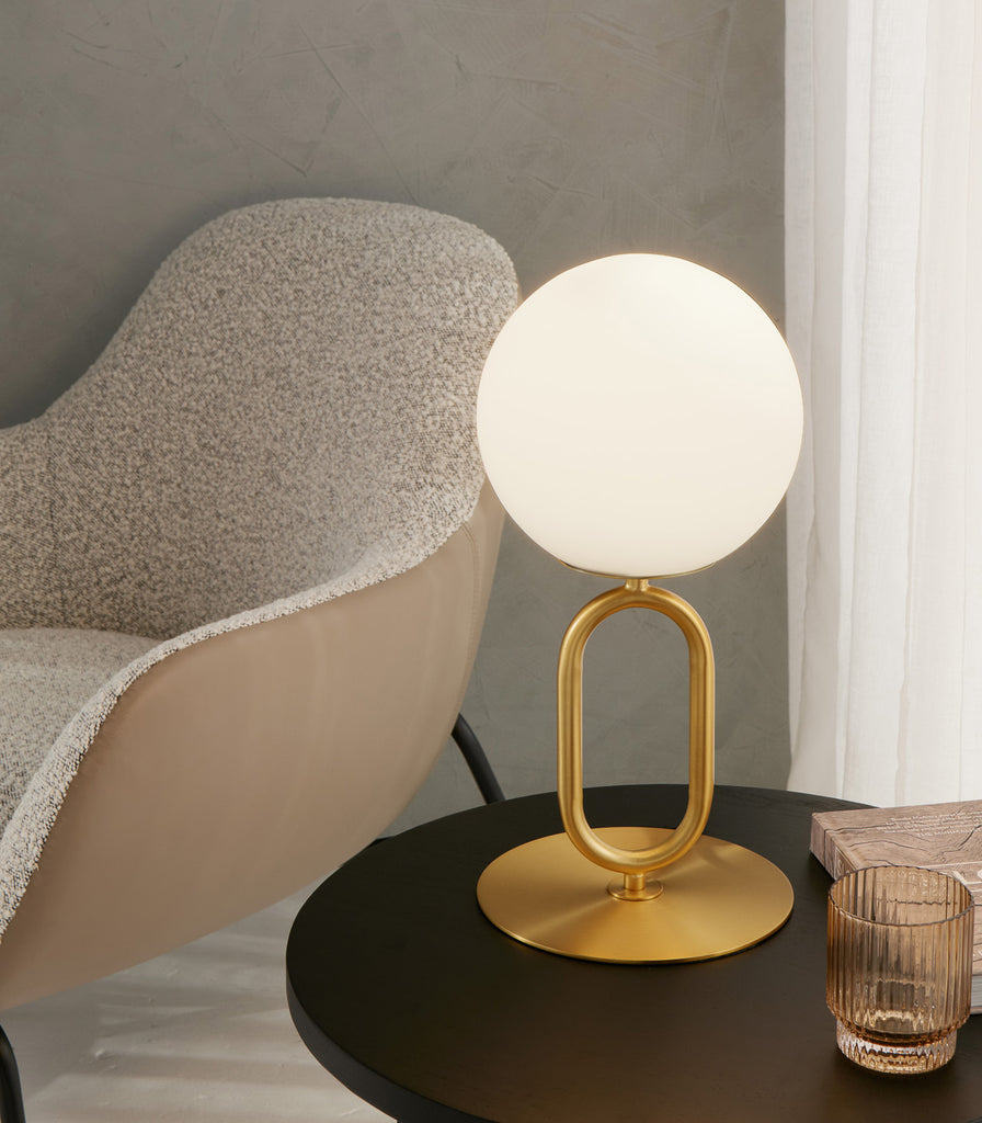 Mayfield Margot Table Lamp featured within interior space