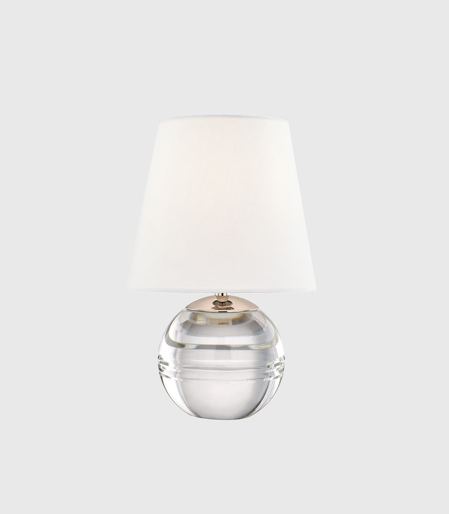 Hudson Valley Nicole Table Lamp in Polished Nickel