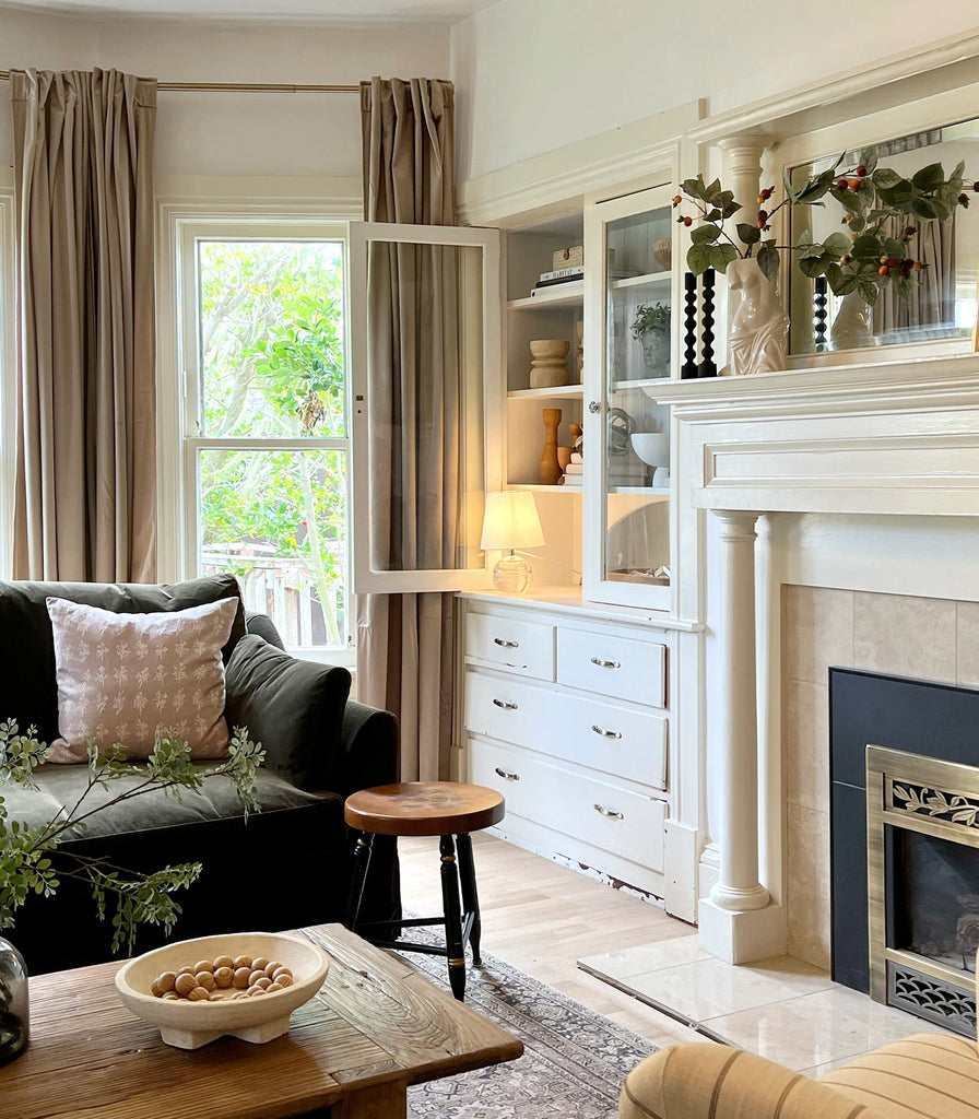 Hudson Valley Nicole Table Lamp featured within interior space