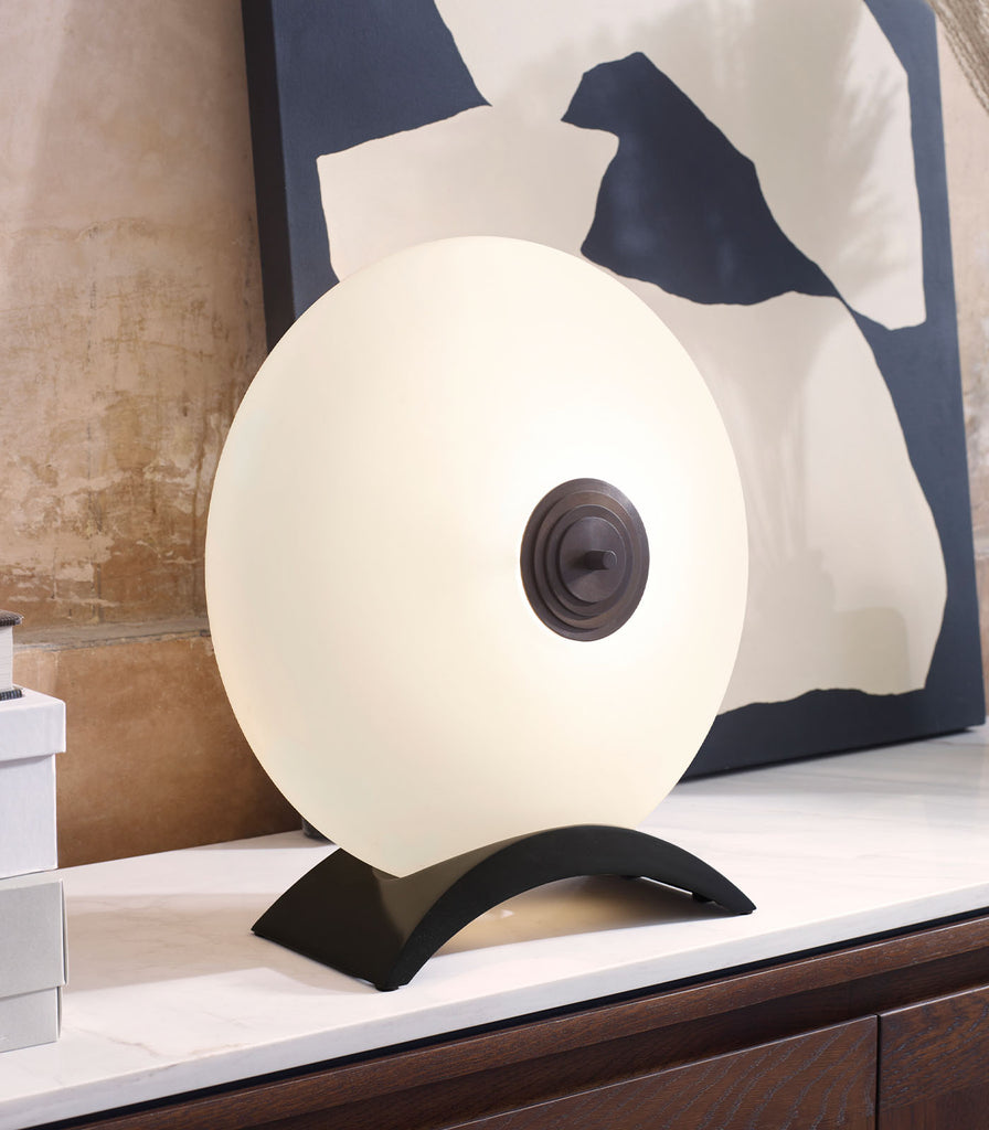 J. Adams & Co. Nova Table Lamp featured within a interior space