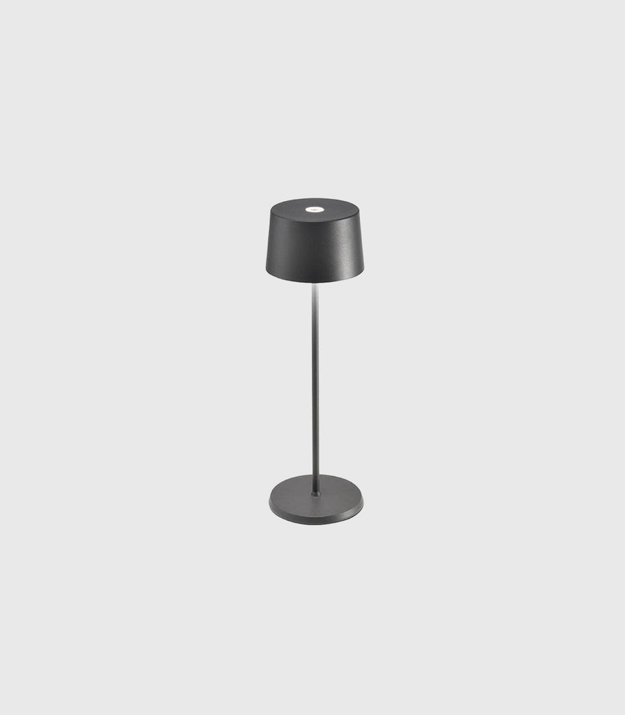 Ai Lati Olivia Table Lamp in Dark Grey