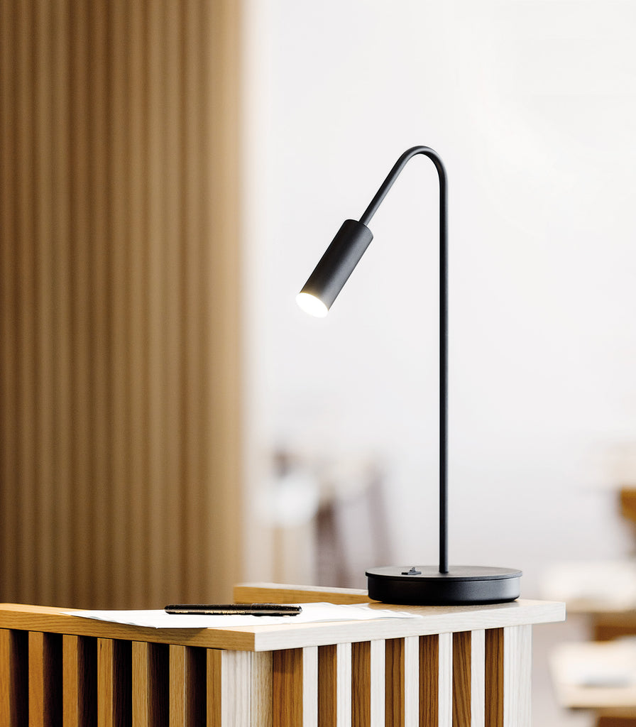 Estiluz Volta Table Lamp featured within interior space