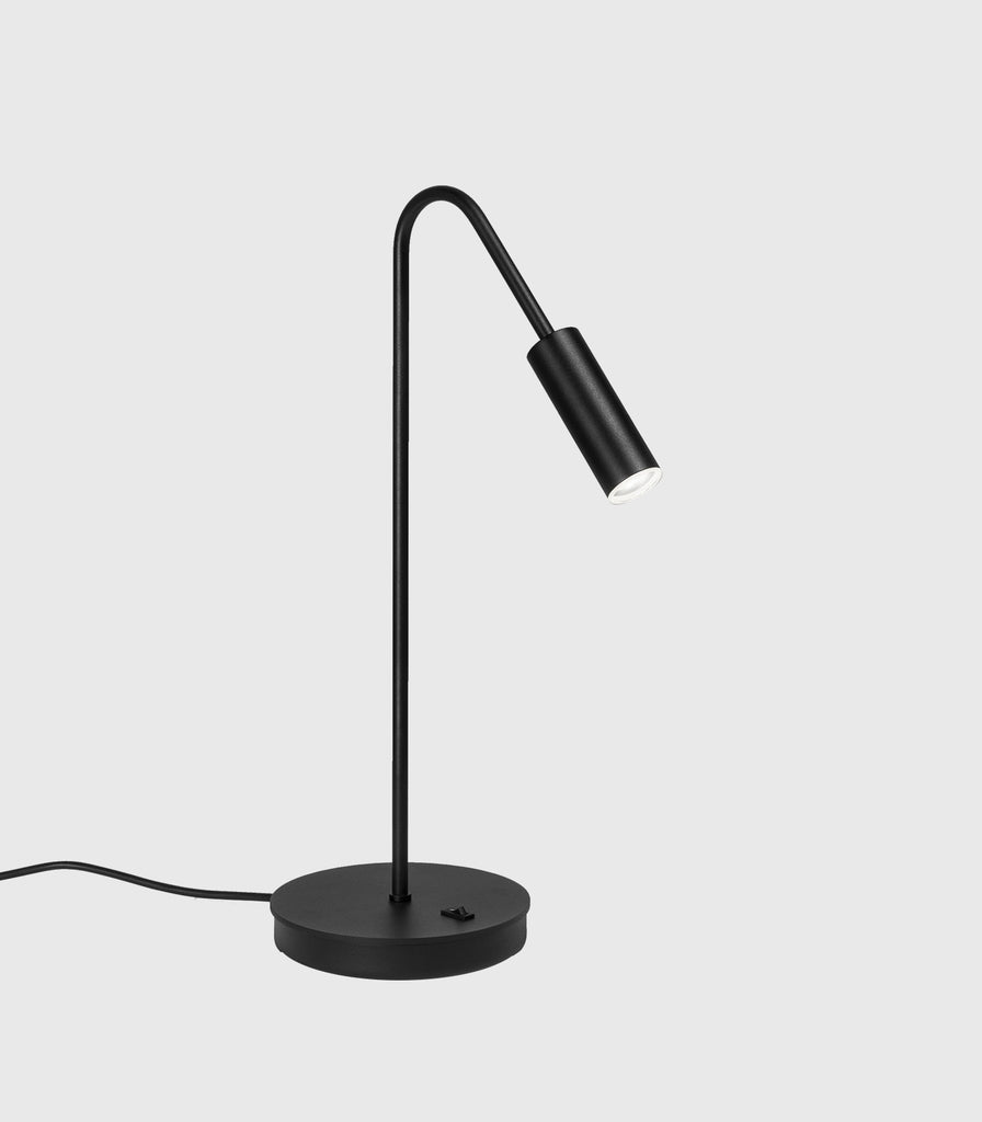 Estiluz Volta Table Lamp in Black/Black