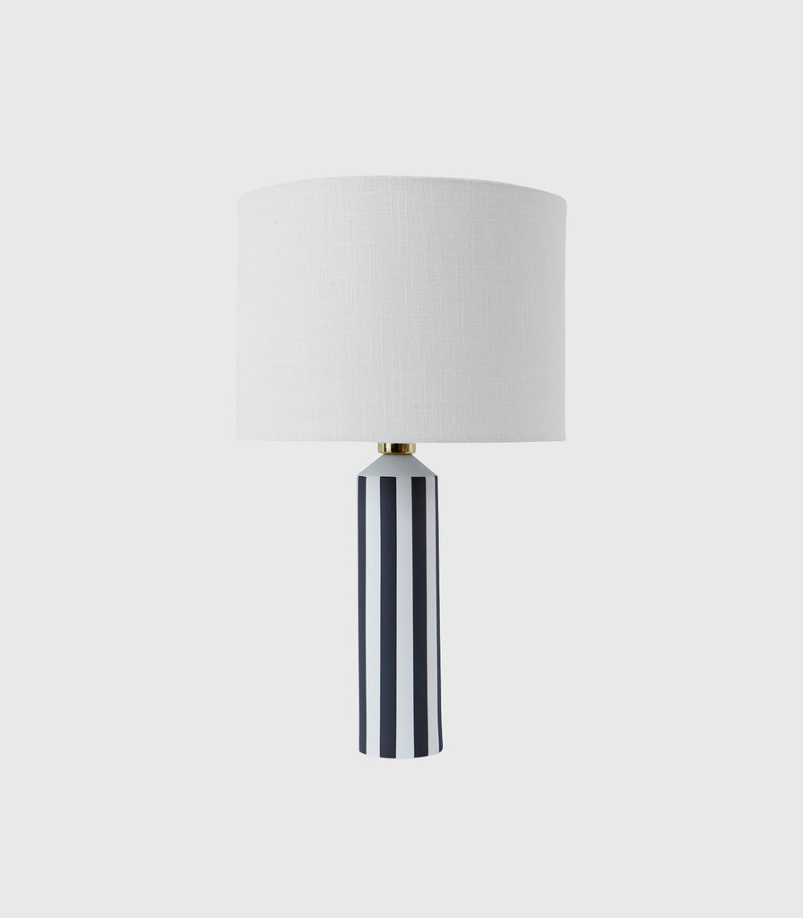 Nordic Fusion Toppu Table Lamp in Anthracite/Off-White