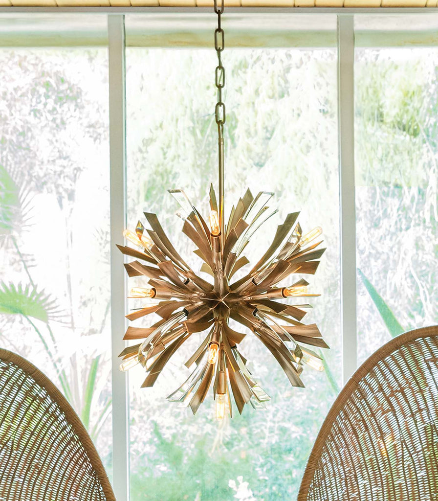 Elstead Vida 13lt Pendant Light featured within interior space