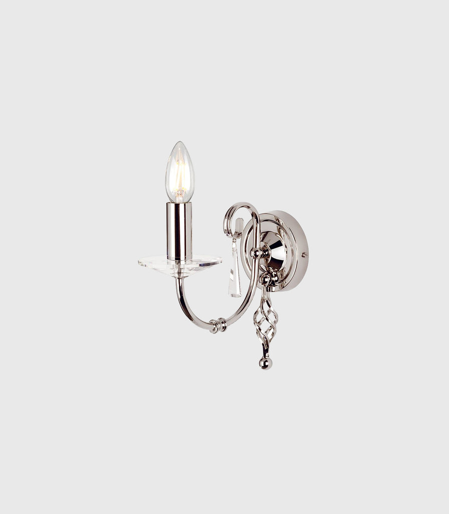 Elstead Aegean Wall Light in 1 Light/Polished Nickel