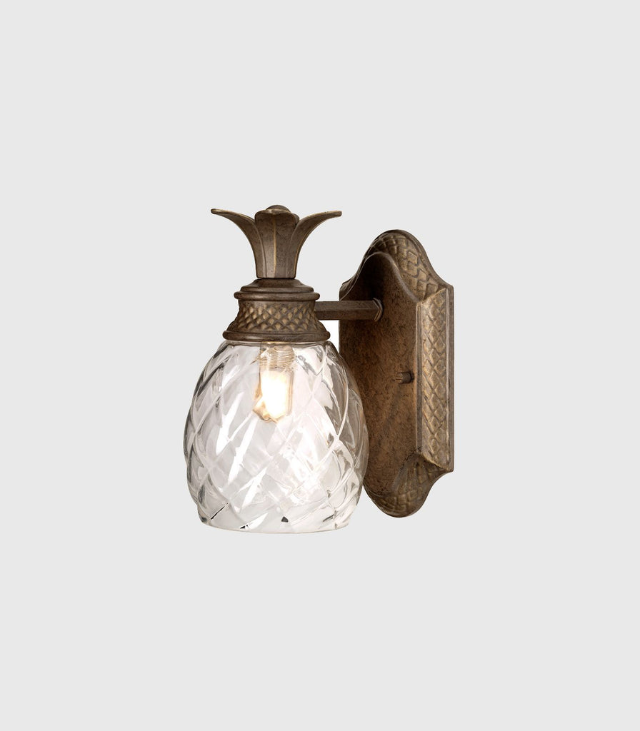 Elstead Plantation Bathroom Wall Light in Pearl Bronze