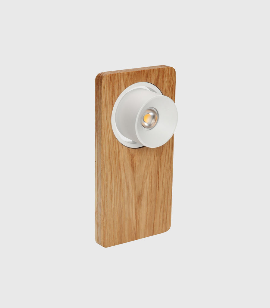 Linea Light Beebo Wall Light in Oak