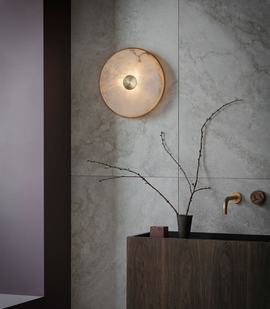 Bert Frank Beran Wall Light featured within a interior space