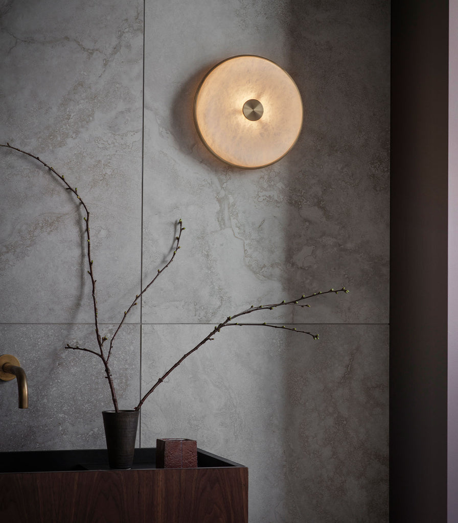 Bert Frank Beran Wall Light featured within a interior space