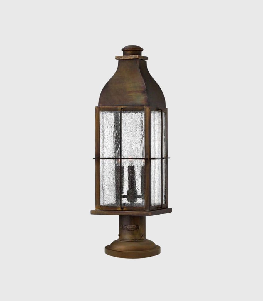 Elstead Bingham Pedestal Light in Seedy/Sienna