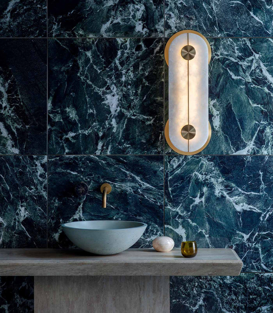Bert Frank Brace Wall Light featured within a interior space