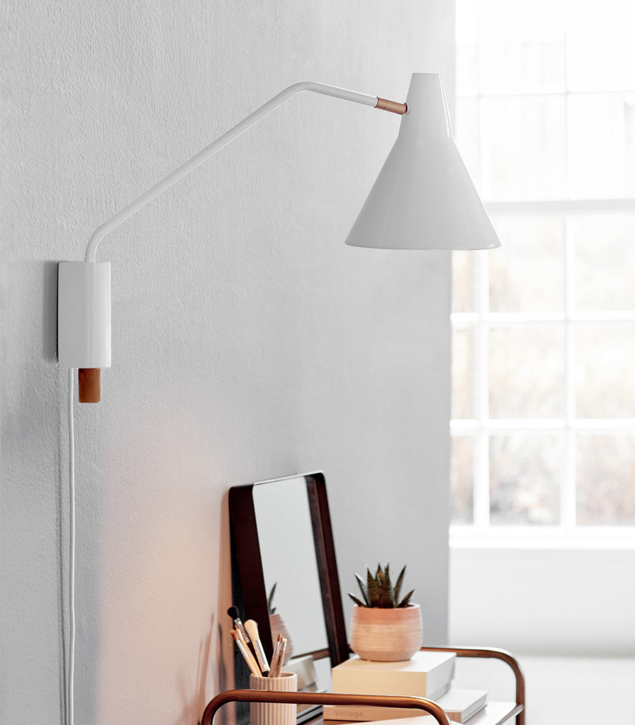  Nordlux Brassy Wall Light featured within interior space