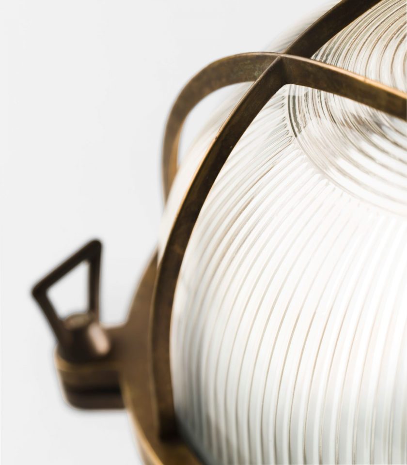 Il Fanale Marina Wall/Ceiling Light in Large/Round close up