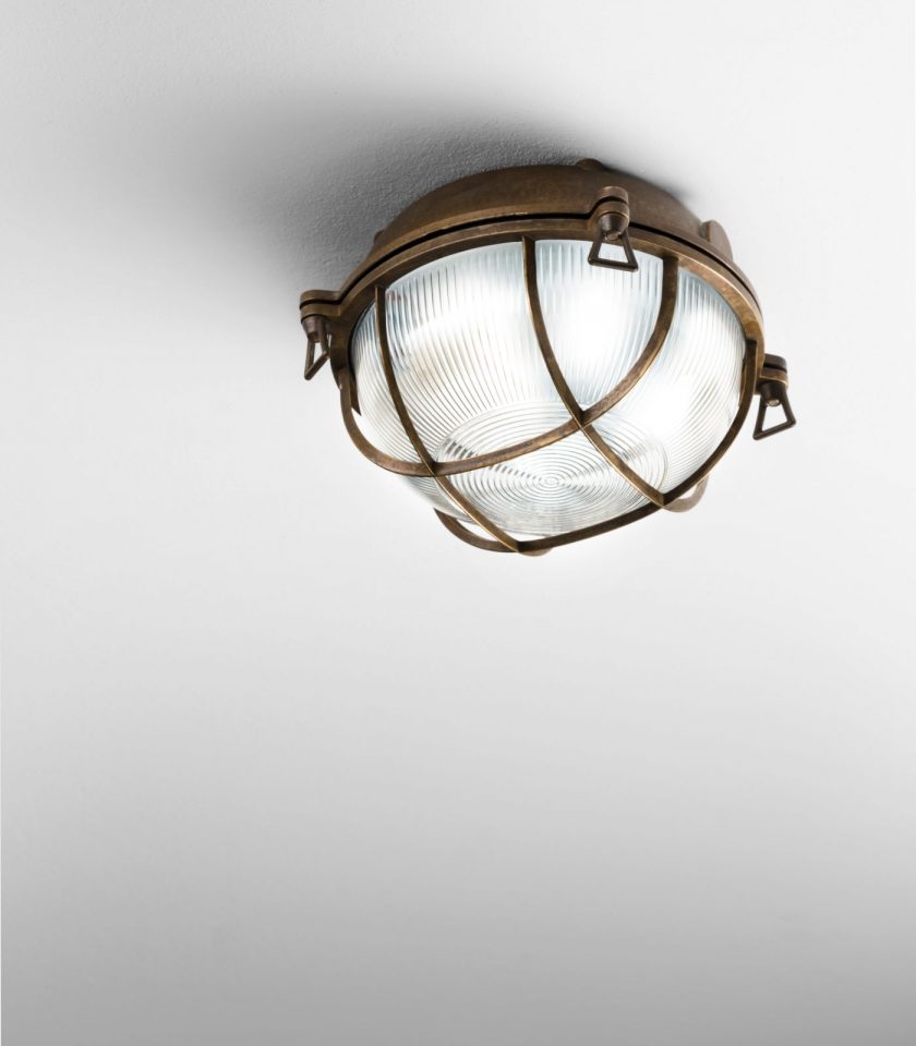 Il Fanale Marina Wall/Ceiling Light in Large/Round