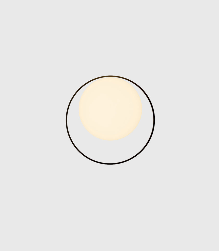 Estiluz Circ Ring Wall Light in Black