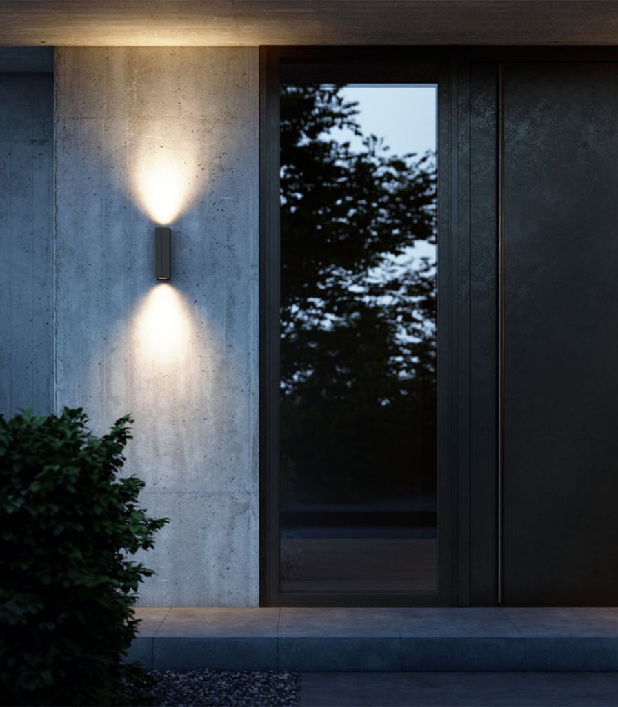 IP44.DE Cut Wall Light featured within outdoor space