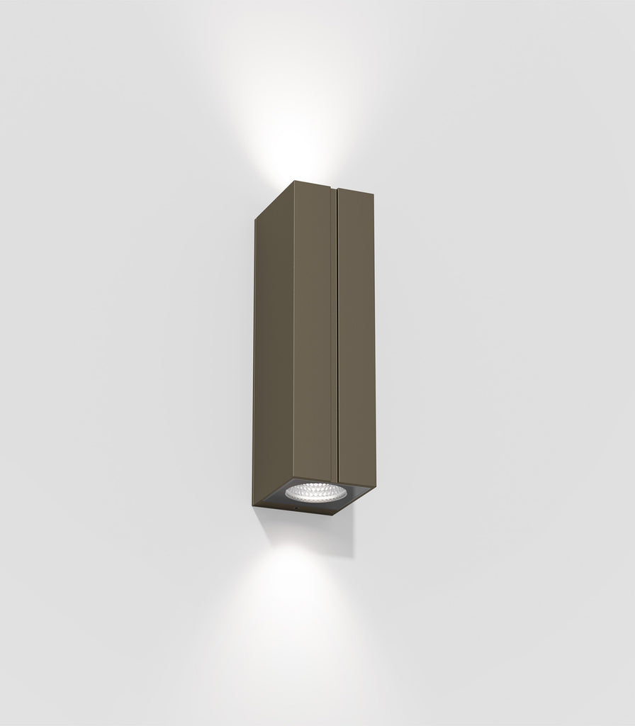 IP44.DE Cut Wall Light featured in Cool Brown