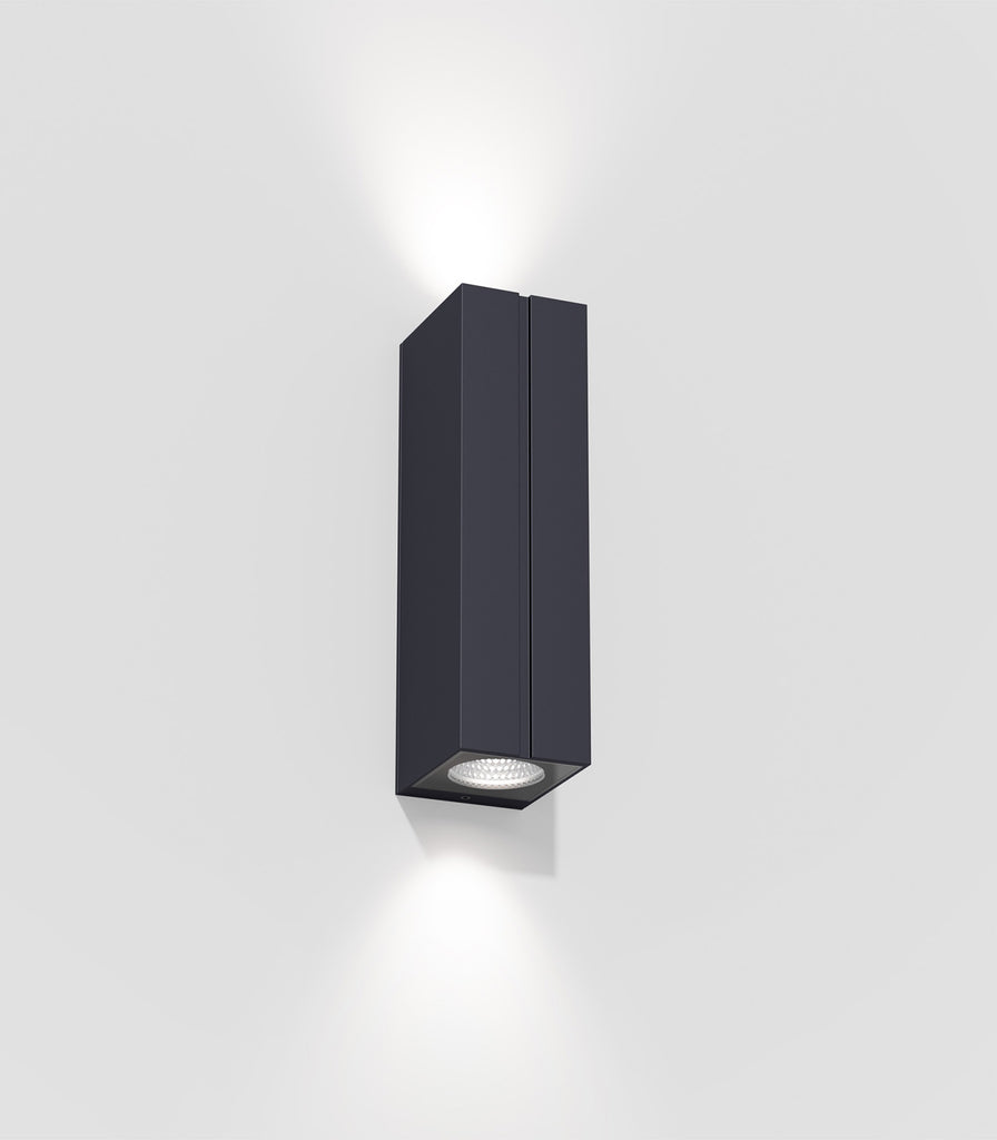 IP44.DE Cut Wall Light in Deep Black