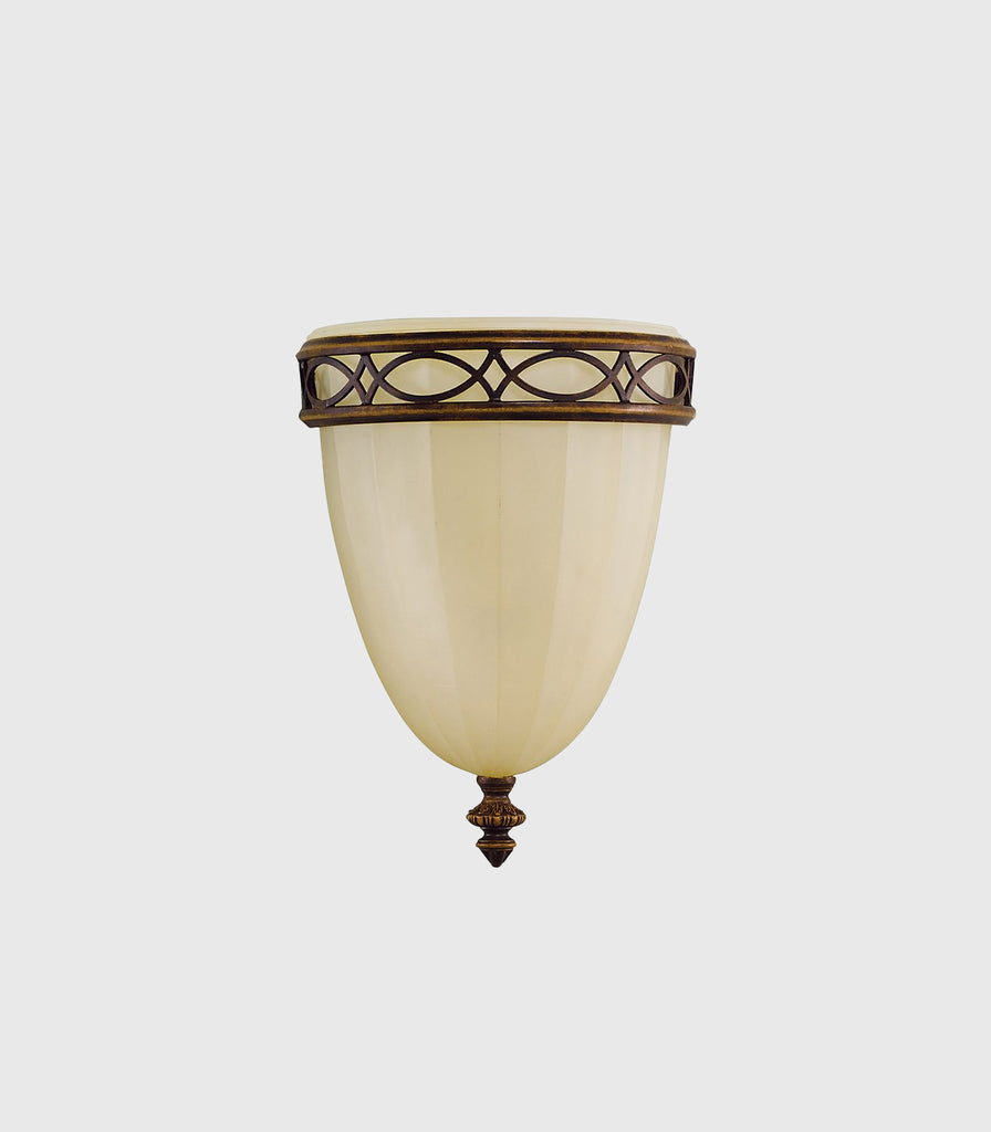 Elstead Drawing Room Wall Light in Walnut