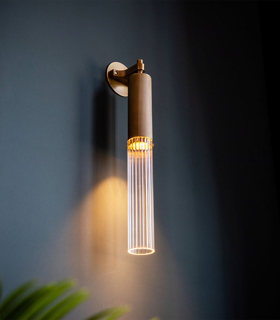 J. Adams & Co. Flume Wall Light featured in an interior space