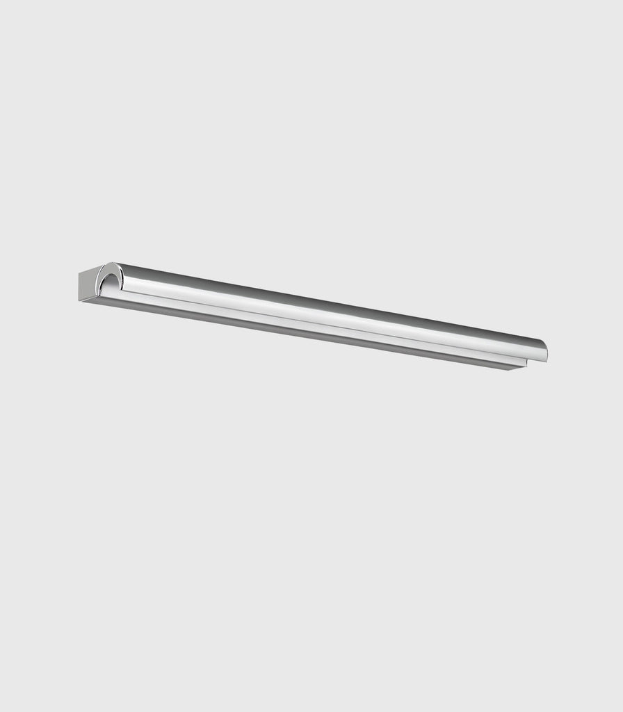 Linea Light Halfpipe Wall Light in Medium/ Aluminum
