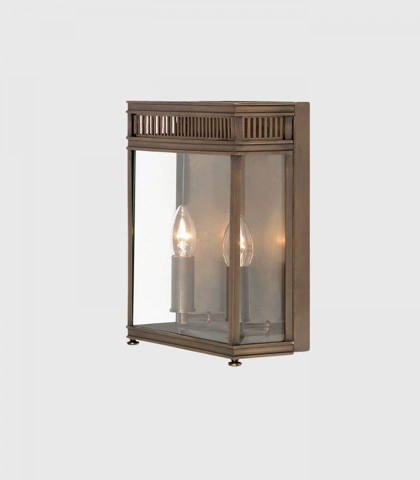 Elstead Holborn Wall Light in Large/Dark Bronze