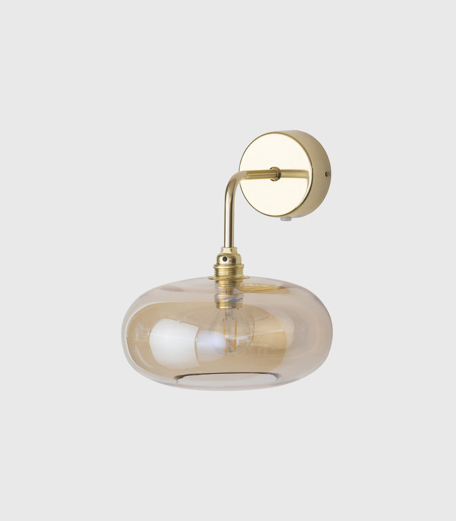 Ebb & Flow Horizon Wall Light in Golden Smoke