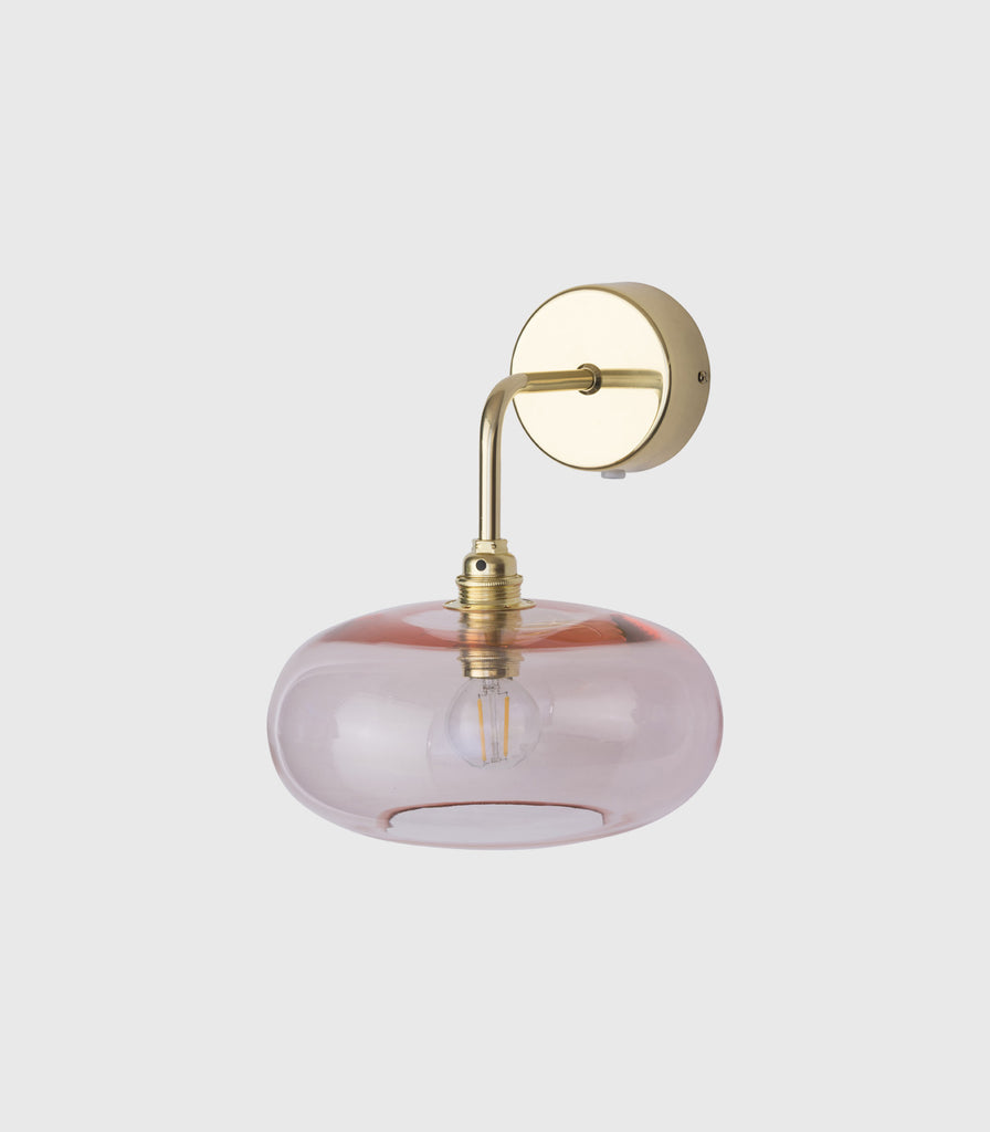 Ebb & Flow Horizon Wall Light in Bright Coral