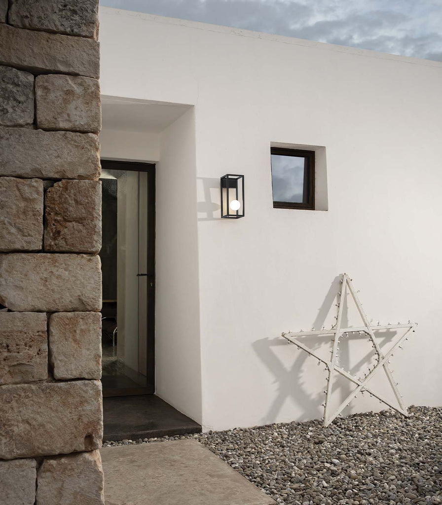 Karman Abachina Wall Light featured within a outdoor space