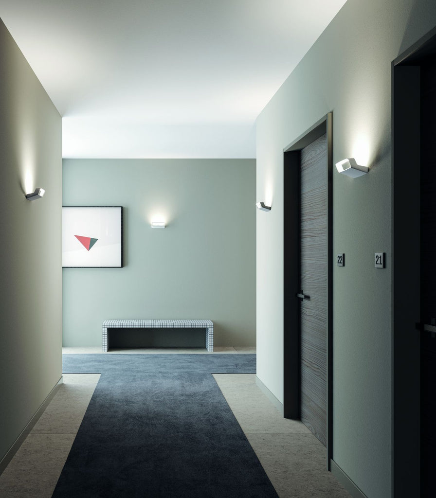 Lodes Aile Wall Light featured within a interior space