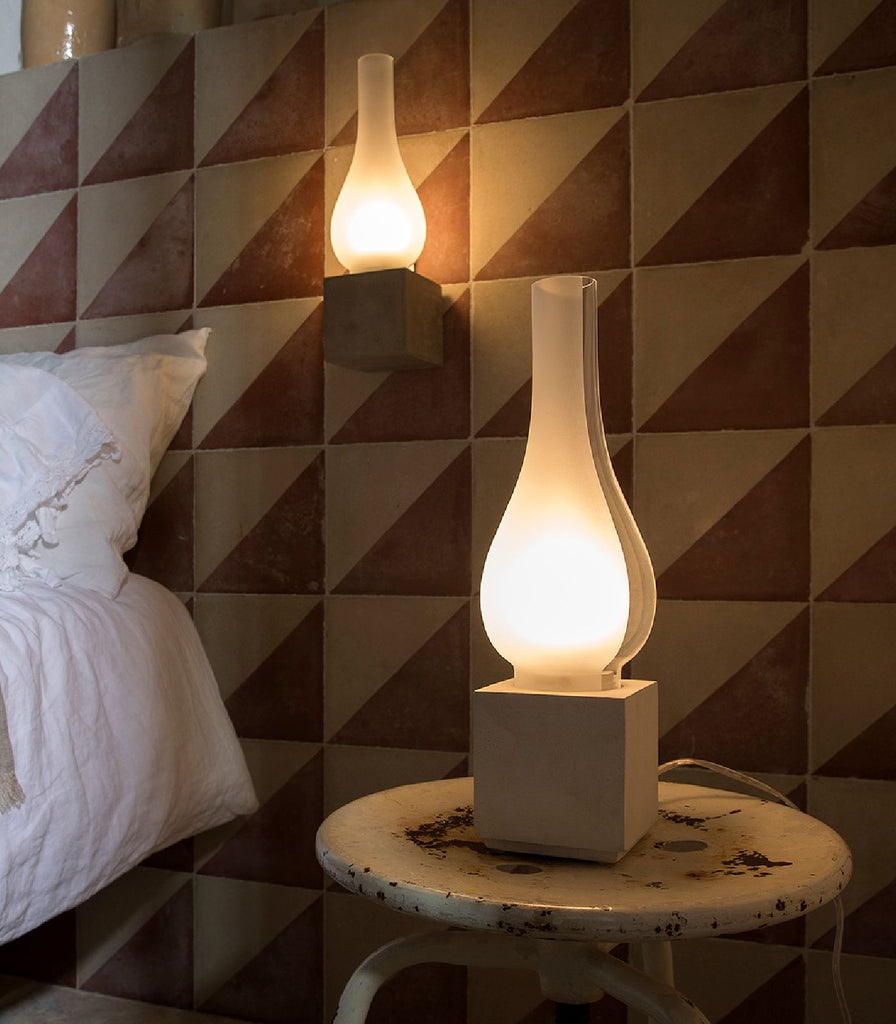 Karman Amarcord Wall Light featured bedside table