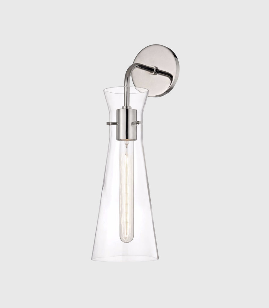 Hudson Valley Anya Wall Light in Polished Nickel