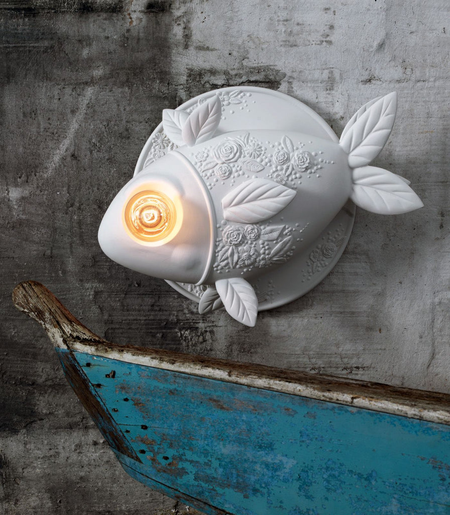 Karman Aprile Wall Light featured within a interior space