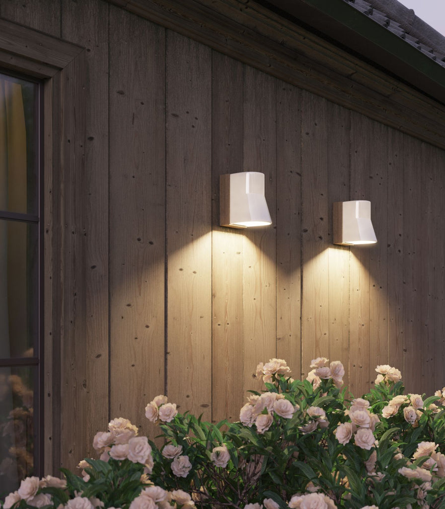 Royal Botania Beacon Wall Light featured within a outdoor space