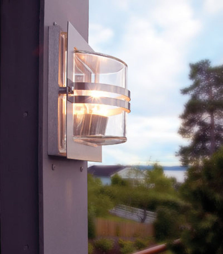 Norlys Bern Wall Light featured within a outdoor space