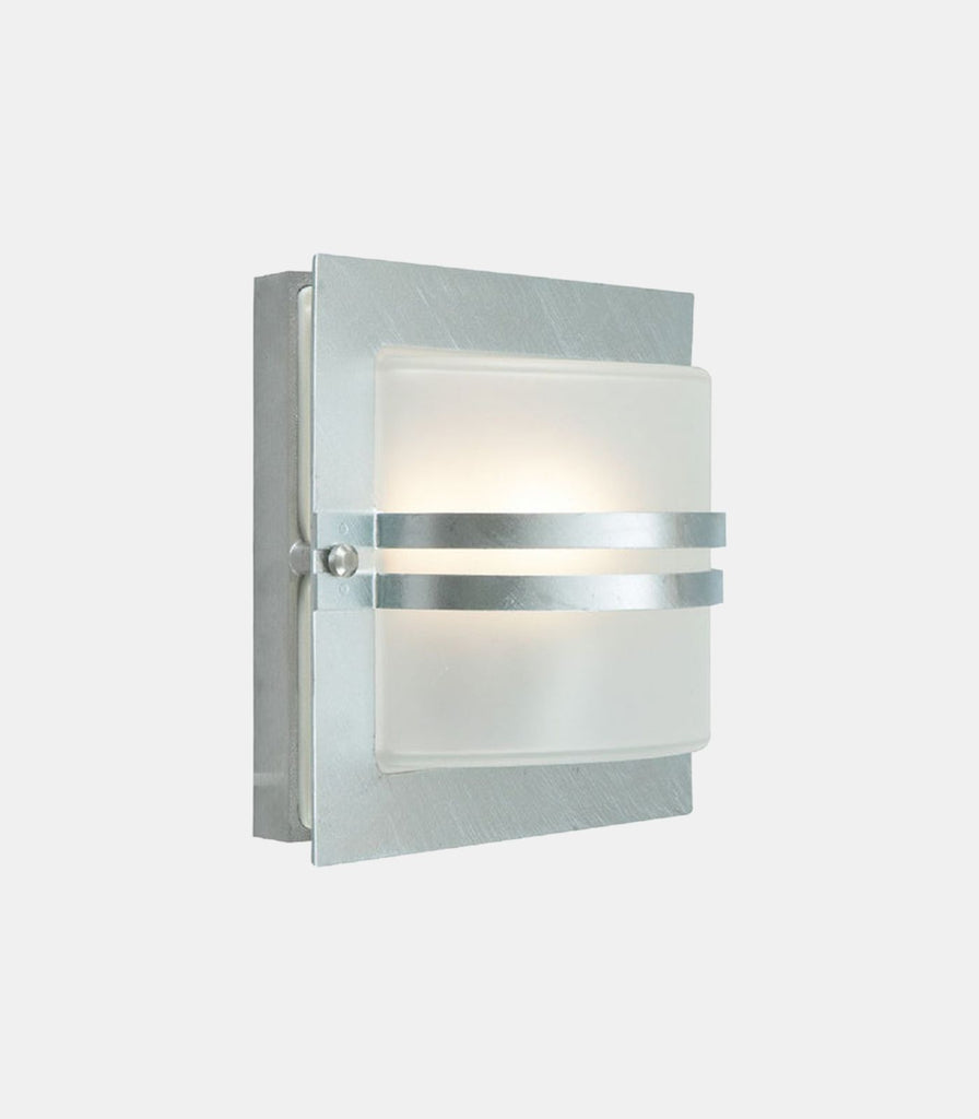 Norlys Bern Wall Light in Stainless Steel/Frosted