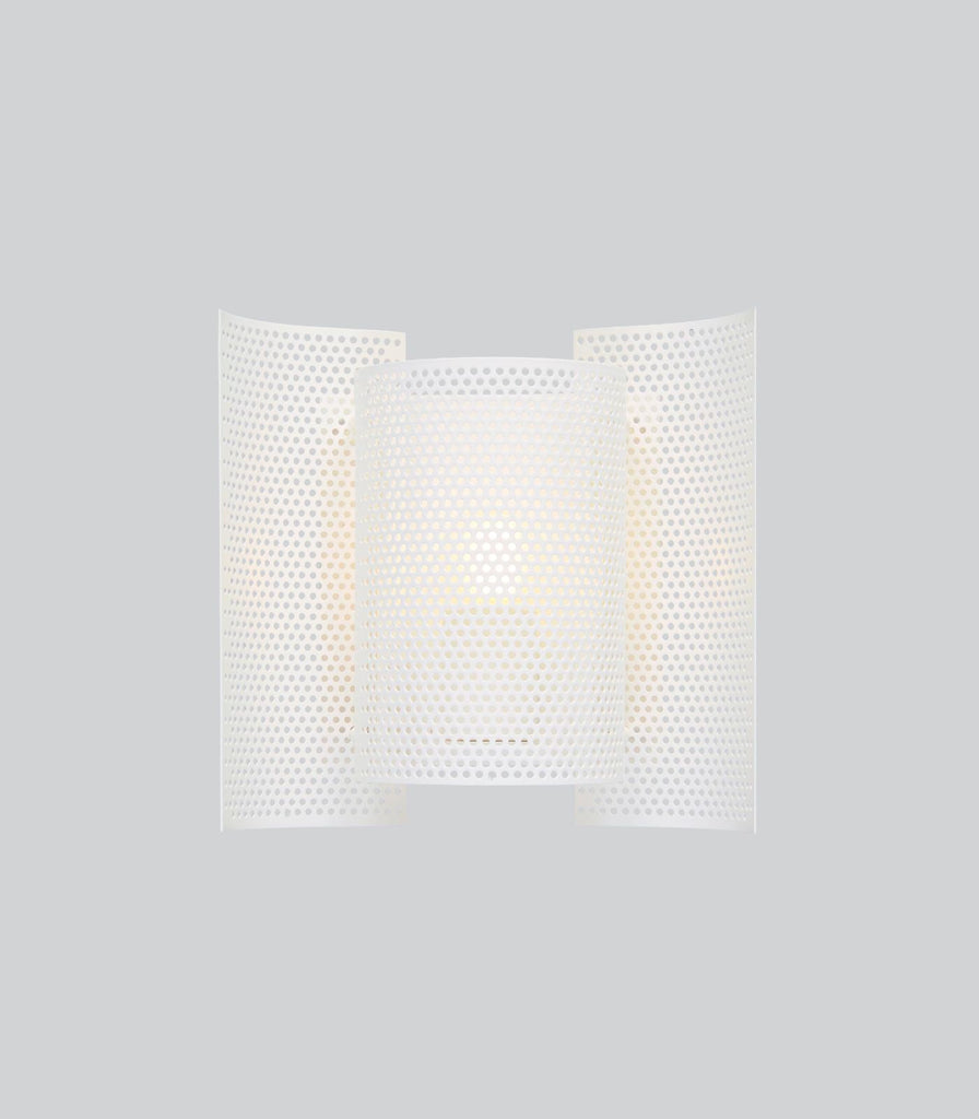 Northern Butterfly Perforated Wall Light in White